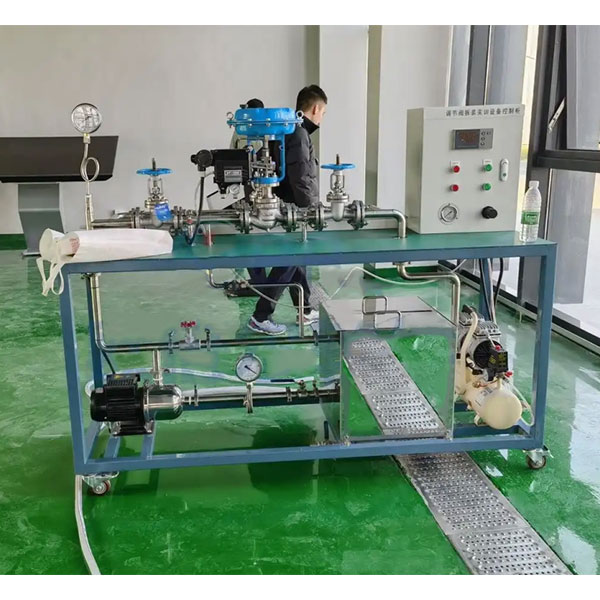 氣動(dòng)薄膜控制閥安裝與電氣閥門定位器校驗(yàn)系統(tǒng),氣體薄膜控制閥安裝與定位器校驗(yàn)實(shí)訓(xùn)系統(tǒng)